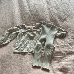 Chickpea Organic 2 piece set size 18 months